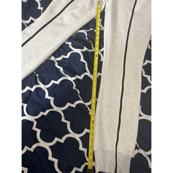 Nike Women's Tech Fleece High-Waisted Slim Zip Pants Light Grey/Black Size M - Picture 14 of 16